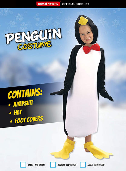 Bristol Novelty Penguin Comical Costume (L) Childs 7 - 9 Years