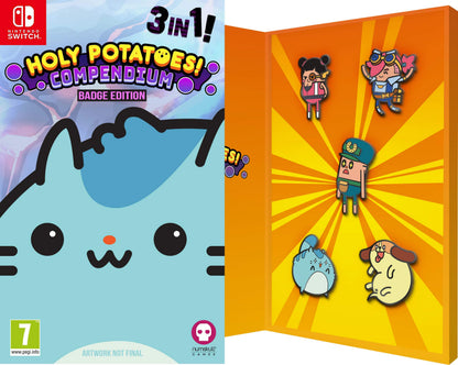 Holy Potatoes Compendium Badge Collector's Edition (Nintendo Switch) Switch Badge Edition