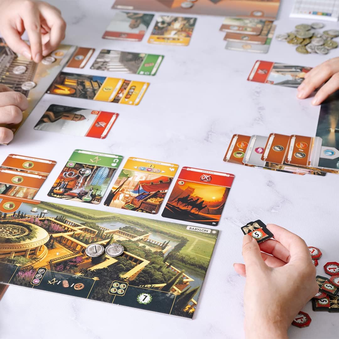 7 Wonders V2 - Boardgame (Nordic) (REPSEVSCAN