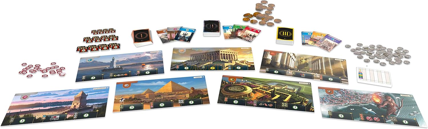 7 Wonders V2 - Boardgame (Nordic) (REPSEVSCAN