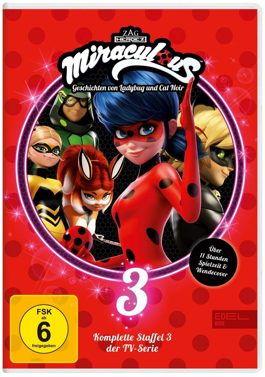 Miraculous - Geschichten von Ladybug & Cat Noir - Die komplette 3. Staffel