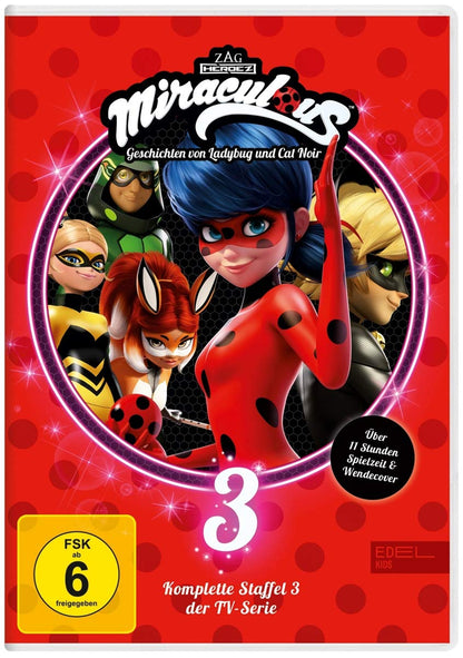 Miraculous - Geschichten von Ladybug & Cat Noir - Die komplette 3. Staffel