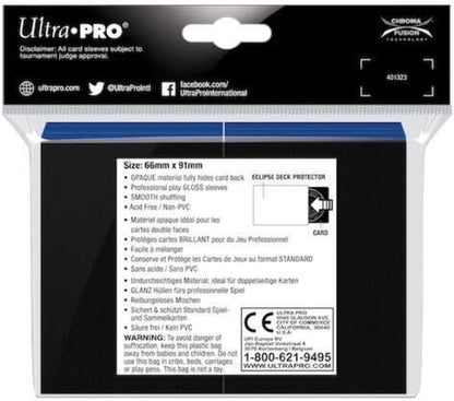Ultra Pro E-15602 Eclipse Gloss Standard Sleeves (100 Pack