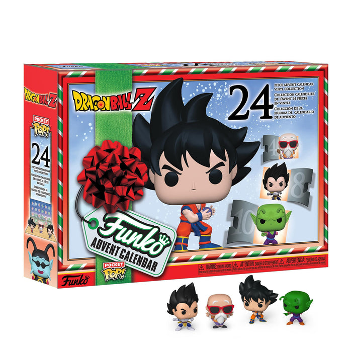 Funko Advent Calendar: Dragon Ball Z - Goku - 24 Days Of Surprise - Collectable Vinyl Mini Figures - Mystery Box - Gift Idea - Holiday Xmas for Girls, Boys & Kids - Christmas Countdown