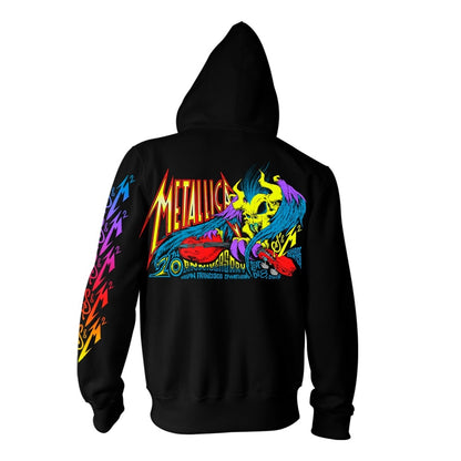 METALLICA - S&M2 ANNIVERSARY BLACK Hooded Sweatshirt with Zip Small