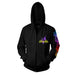 METALLICA - S&M2 ANNIVERSARY BLACK Hooded Sweatshirt with Zip Small