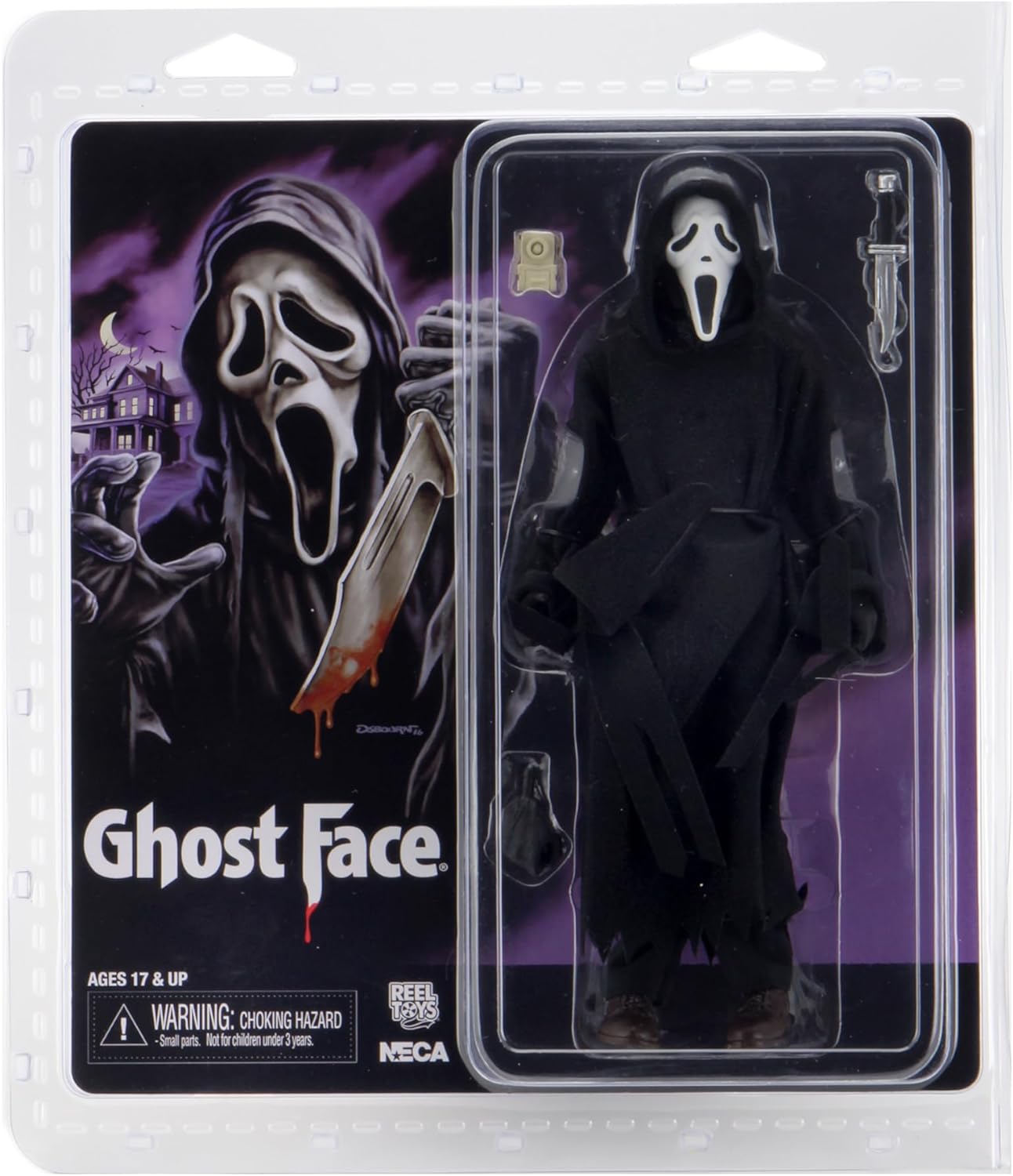 Neca Scream: Figura de acción Ghostface con Ropa, Color (30503441373