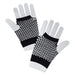 Bristol Novelty BA570 Gloves | Black Fishnet | Short | 1pc, womens, One Size
