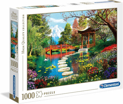 Clementoni - 39513 - Collection Puzzle - Fuji Garden - 1000 pieces - Made in Italy - Jigsaw Puzzles for Adult