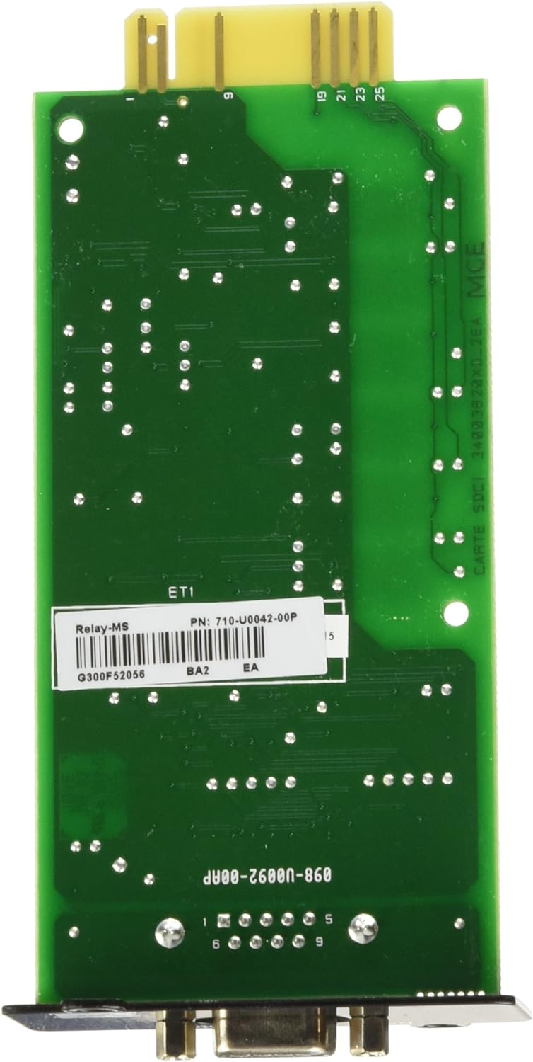 EATON RELAY-MS RS-232 Remote Management Adapter Servers - Black