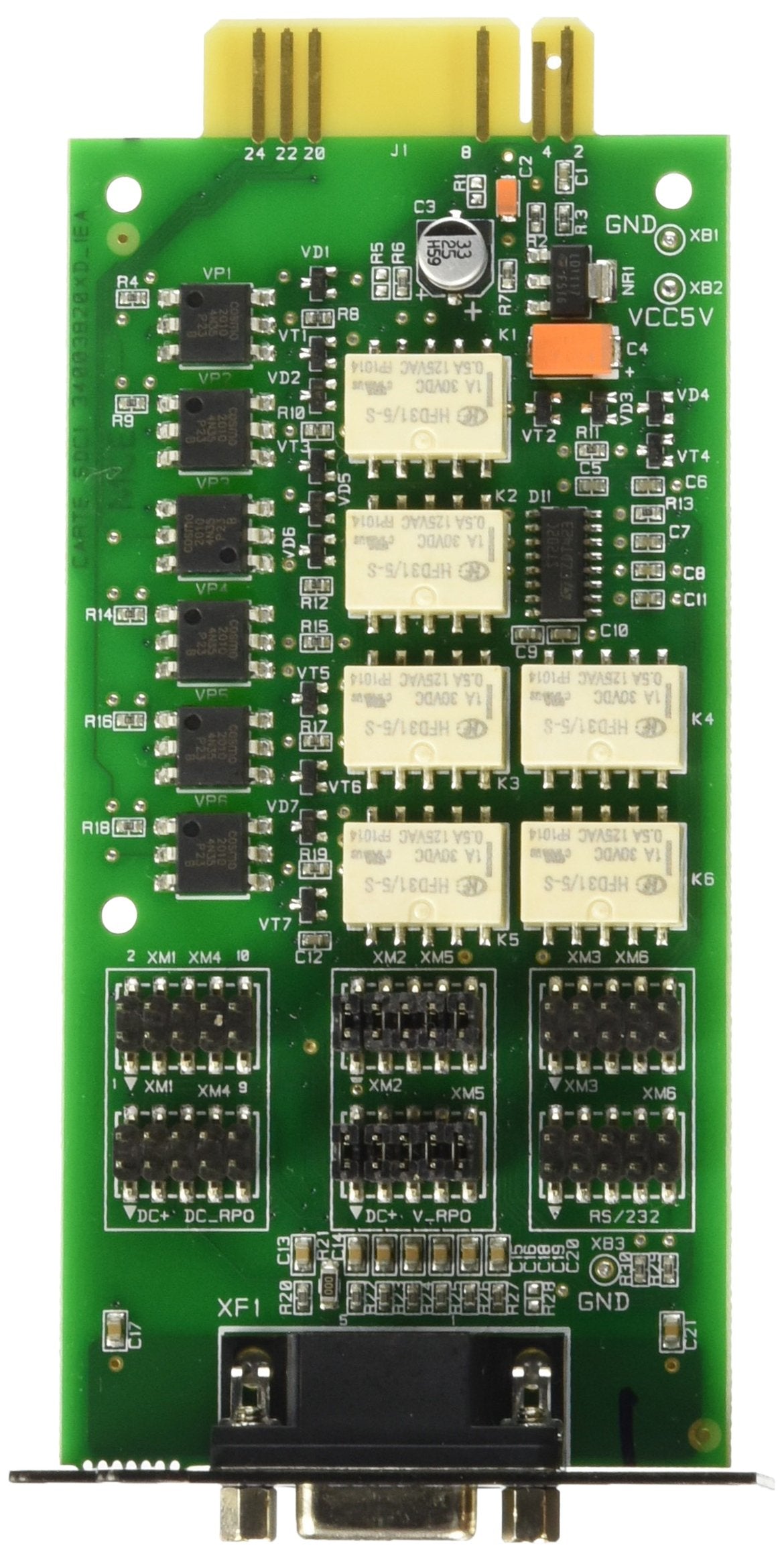 EATON RELAY-MS RS-232 Remote Management Adapter Servers - Black