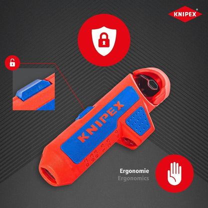 Knipex ErgoStrip Universal Stripping Tool, for right-handers 135 mm 16 95 01 SB