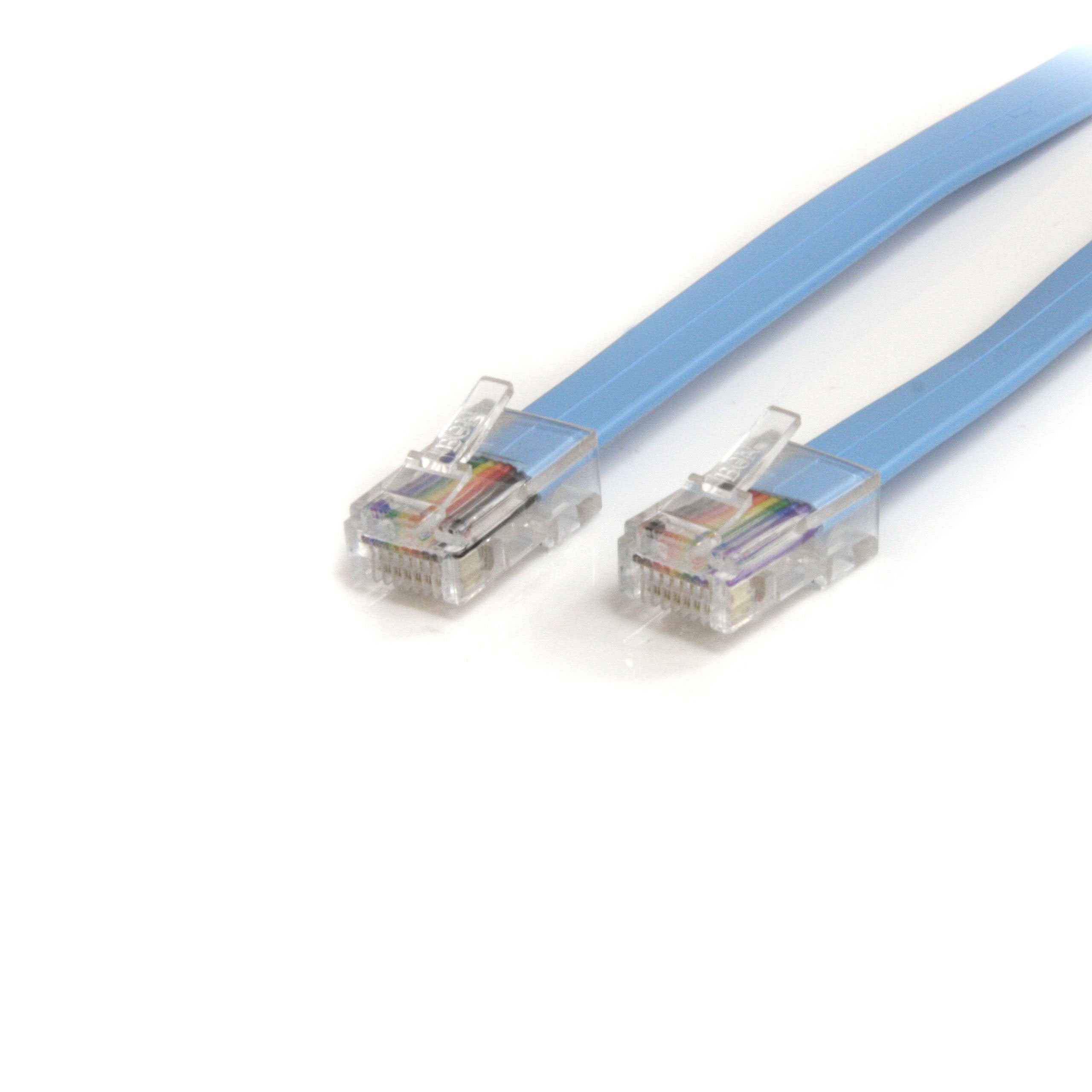 StarTech.com Câble rollover pour console Cisco de 1,8 m - RJ45 - M/M (ROLLOVERMM6