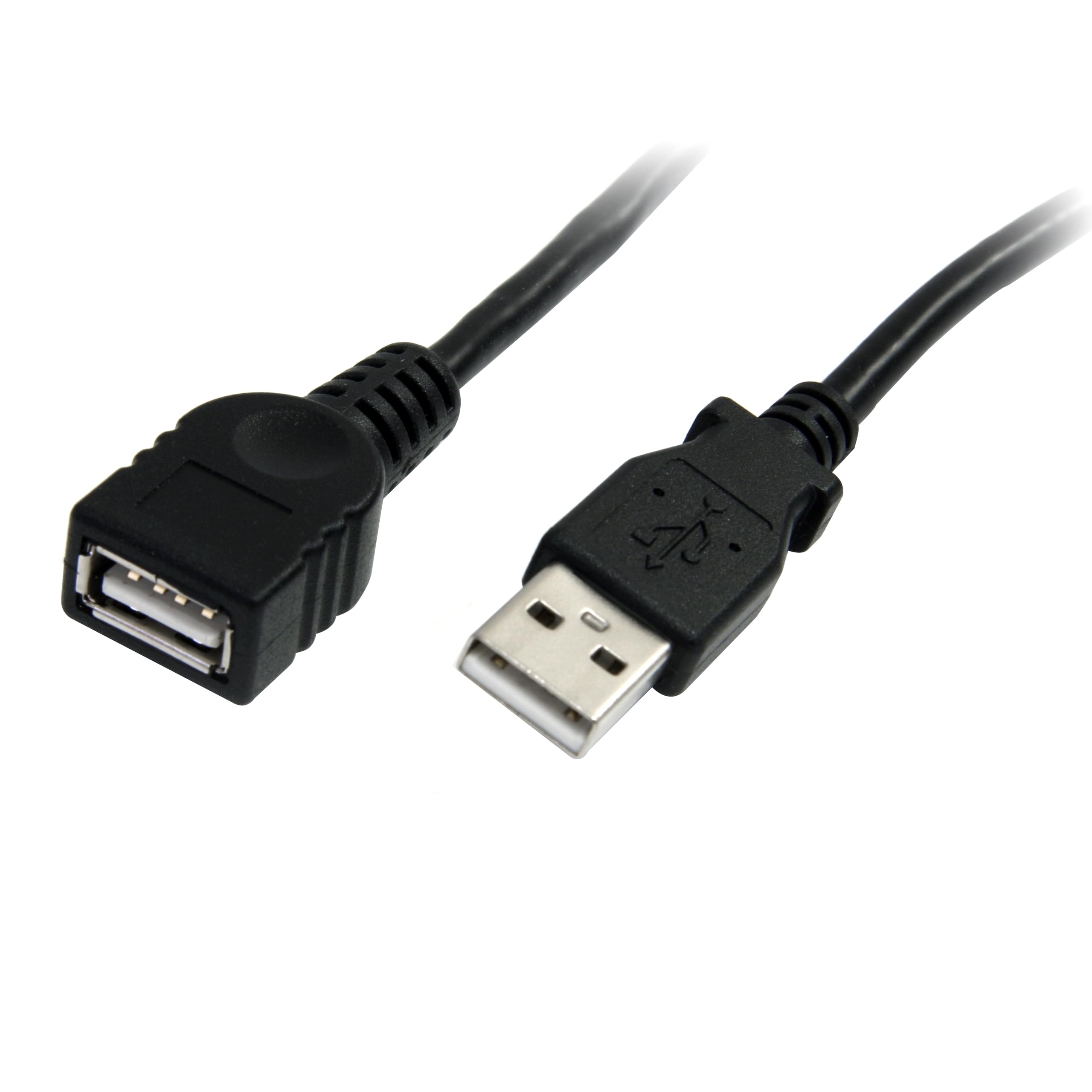 STARTECH.COM 6 Ft Black USB 2.0 Extension Cable a to a - M/F - 6Ft USB 2.0 Extension Cable - 6Ft USB Male Female Cable