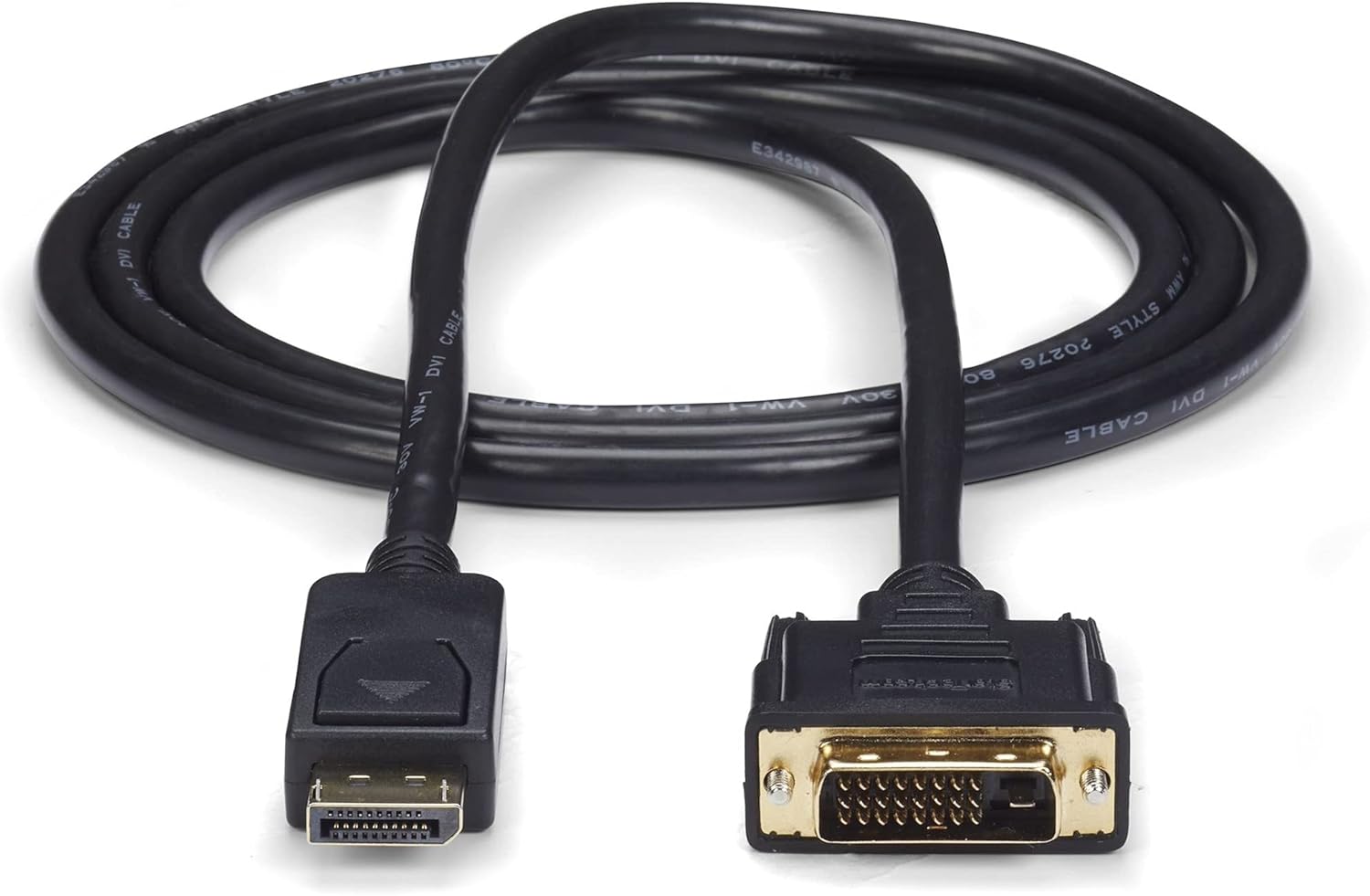 StarTech.com 6ft (1.8m) DisplayPort to DVI Cable, DP to DVI-D Video Adapter Converter Cable, Replacement for DP2DVIMM6