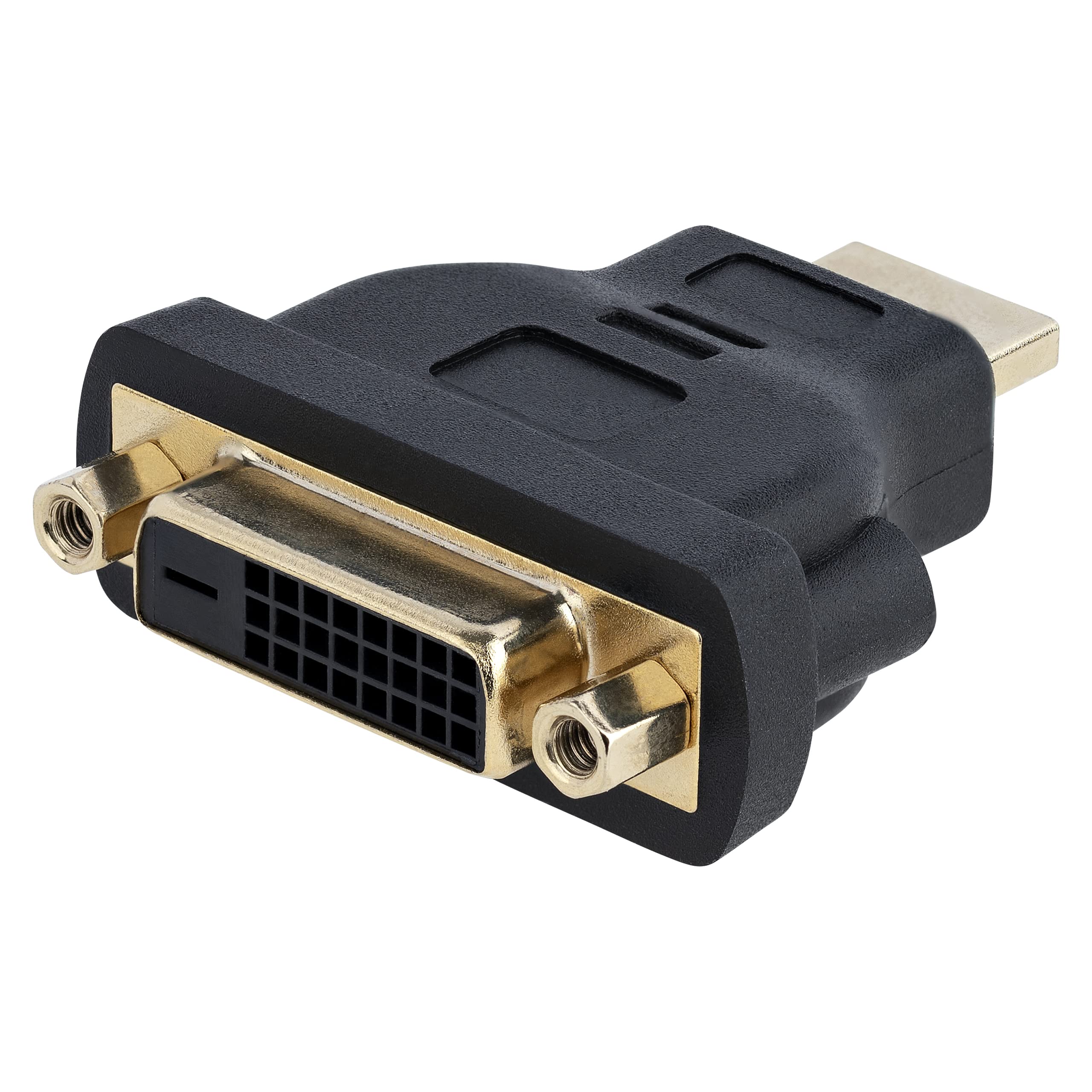 StarTech.com HDMI Male to DVI Female - HDMI to DVI-D Adapter - Bi-Directional - DVI to HDMI (HDMIDVIMF