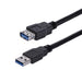 StarTech.com 1m Black SuperSpeed USB 3.0 Extension Cable A to A - Male to Female USB 3 Extension Cable Cord 1 m (USB3SEXT1MBK