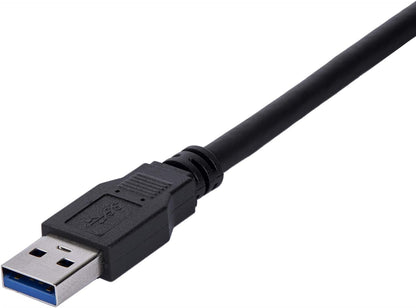 StarTech.com 1m Black SuperSpeed USB 3.0 Extension Cable A to A - Male to Female USB 3 Extension Cable Cord 1 m (USB3SEXT1MBK