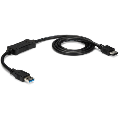 StarTech.com 3 ft USB 3.0 to eSATA Adapter - 6 Gbps USB to HDD/SSD/ODD Converter - Hard Drive to USB Cable (USB3S2ESATA3