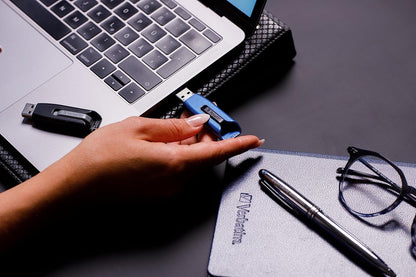 Verbatim Store 'n' Go - Memoria USB de 64 GB, Azul, One Size (49807