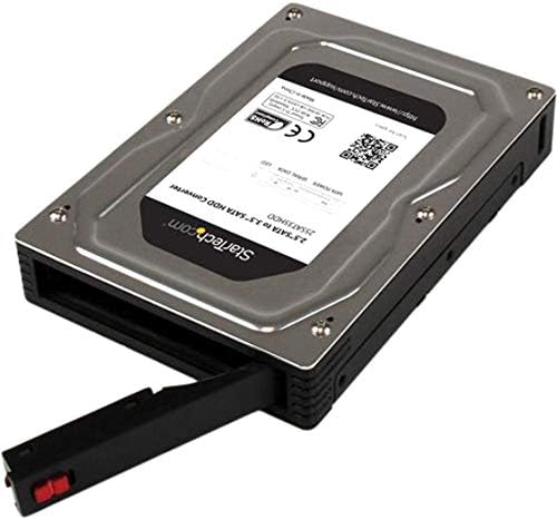 StarTech.com 2.5" to 3.5" SATA HDD/SSD Adapter Enclosure - External Hard Drive Converter with HDD/SSD Height up to 12.5mm (25SAT35HDD
