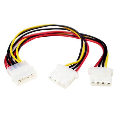 StarTech.com LP4 to 2x LP4 Power Y Splitter Cable M/F - LP4 Splitter - Molex Y Splitter - Molex Splitter (PYO2L