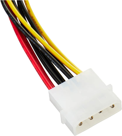StarTech.com LP4 to 2x LP4 Power Y Splitter Cable M/F - LP4 Splitter - Molex Y Splitter - Molex Splitter (PYO2L