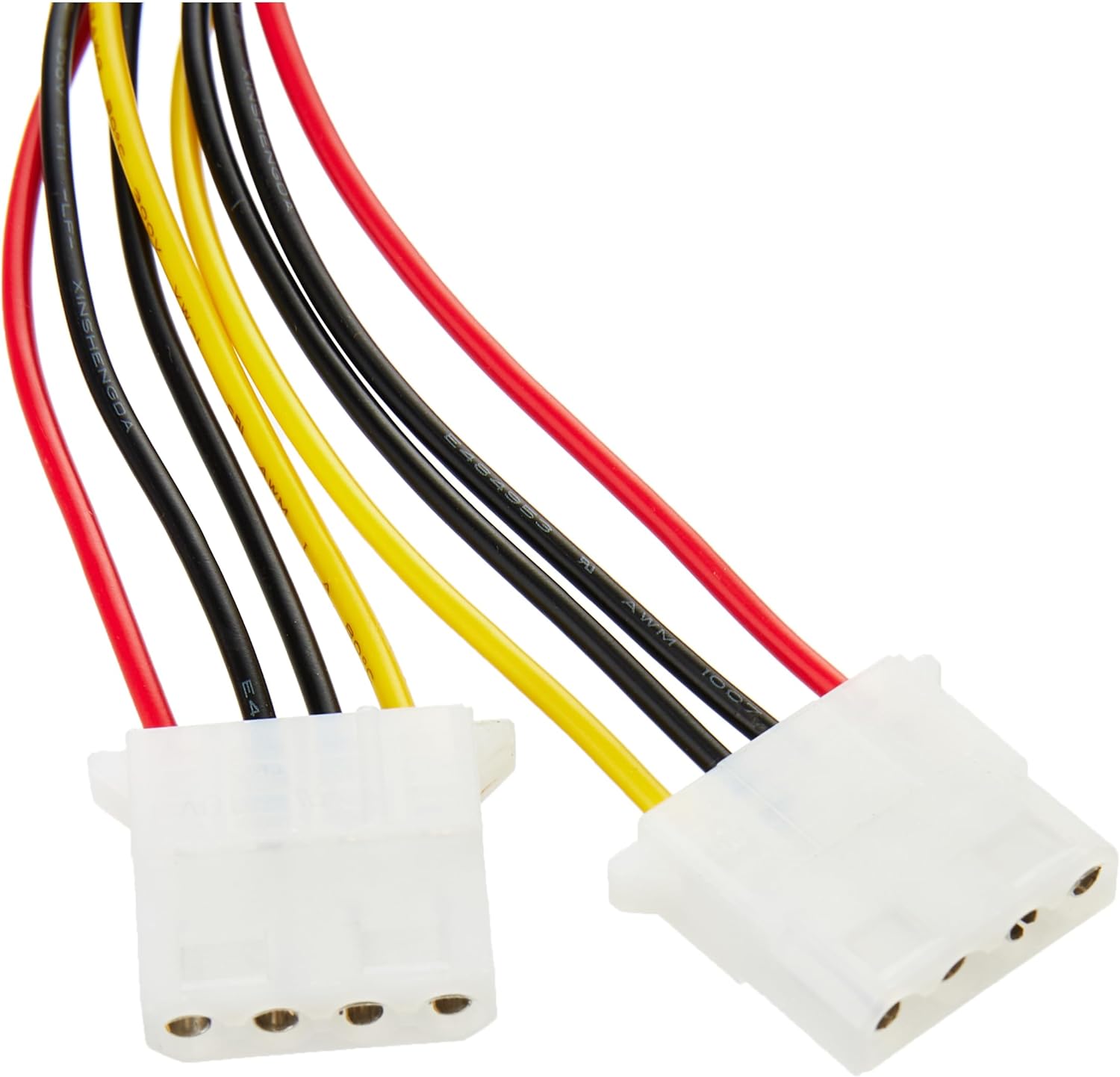 StarTech.com LP4 to 2x LP4 Power Y Splitter Cable M/F - LP4 Splitter - Molex Y Splitter - Molex Splitter (PYO2L