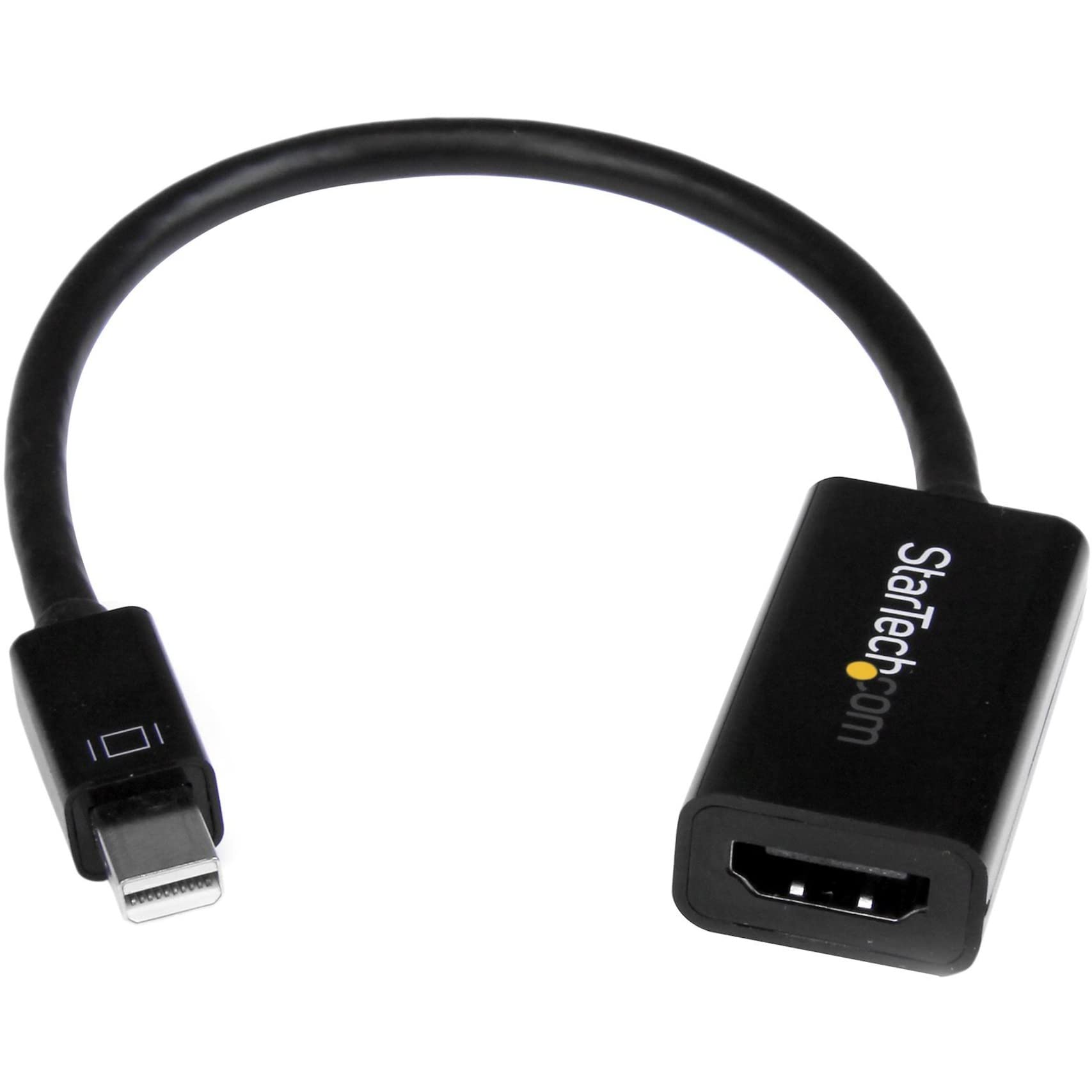 StarTech.com MDP2HD4KS Mini DisplayPort to HDMI 4K Audio / Video Converter – mDP 1.2 to HDMI Active Adapter for UltraBook / Laptop – 4K @ 30 Hz