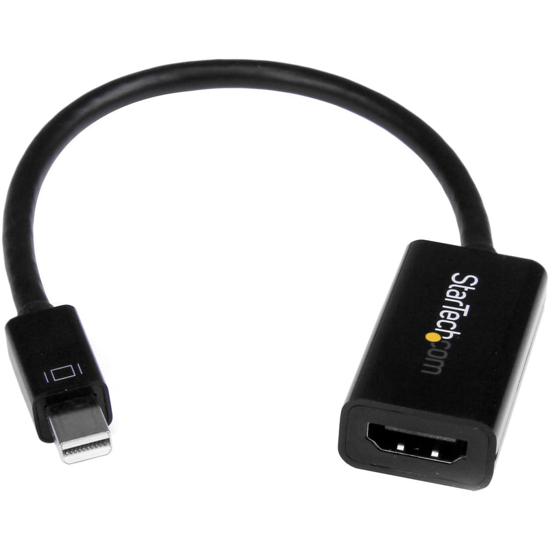 StarTech.com MDP2HD4KS Mini DisplayPort to HDMI 4K Audio / Video Converter – mDP 1.2 to HDMI Active Adapter for UltraBook / Laptop – 4K @ 30 Hz