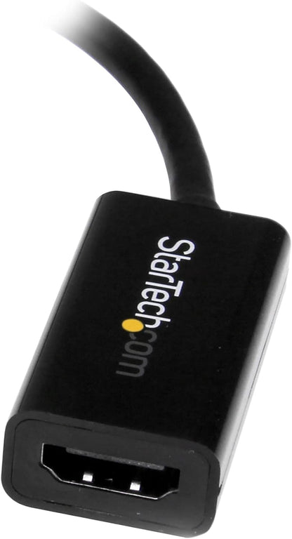 StarTech.com MDP2HD4KS Mini DisplayPort to HDMI 4K Audio / Video Converter – mDP 1.2 to HDMI Active Adapter for UltraBook / Laptop – 4K @ 30 Hz