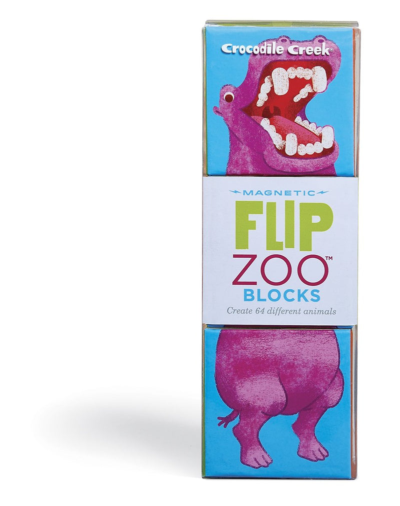 Crocodile Creek blokpuzzel Magnetic Blocks/World Animals