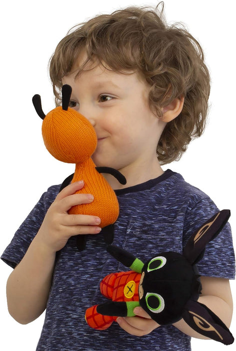 Bing & Friends Flop Soft Toy 18 cm, Suitable from Birth, Brown, 1 Pack