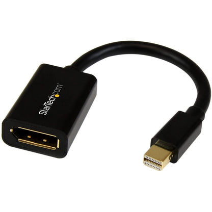 StarTech.com 6ft Mini DisplayPort to DisplayPort 1.2 Adapter - mDP to DP Converter Cable for Monitor / Display - Thunderbolt Compatible (MDP2DPMF6IN