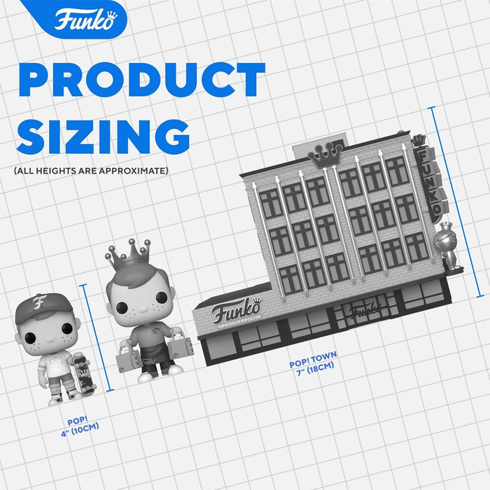 Funko POP! Town: BTTF - Dr. Emmett Brown - Doc With Clock Tower - Back To The Future - Ritorno Al Futuro - Figura in Vinile da Collezione - Idea Regalo - Merchandising Ufficiale - Movies Fans