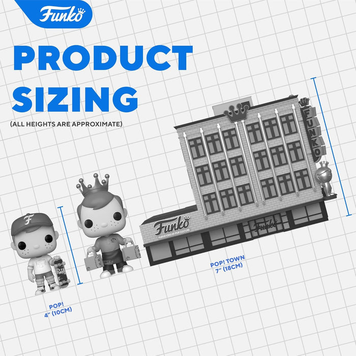 Funko POP! Town: BTTF - Dr. Emmett Brown - Doc With Clock Tower - Back To The Future - Ritorno Al Futuro - Figura in Vinile da Collezione - Idea Regalo - Merchandising Ufficiale - Movies Fans