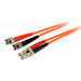 StarTech.com 1m Fiber Optic Cable - Multimode Duplex 62.5/125 - LSZH - LC/ST - OM1 - LC to ST Fiber Patch Cable (FIBLCST1), Orange