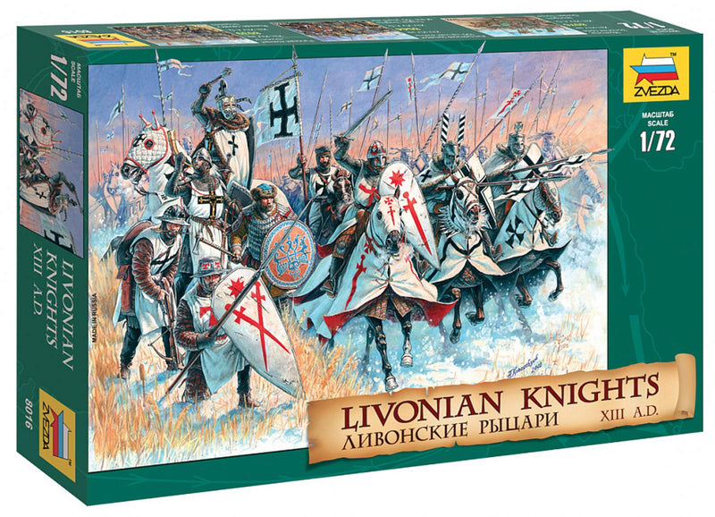 Zvezda 500788016-1:72 Livonian Knights