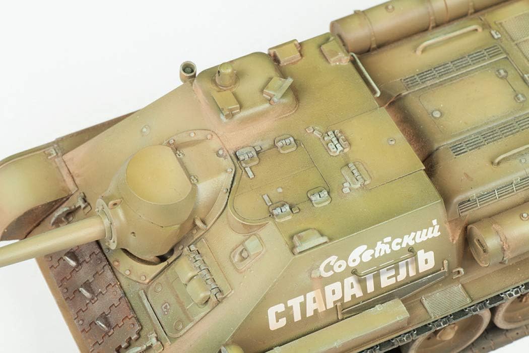 Zvezda ZS3690 Modellino Veicolo da Guerra In Plastica da Montare, Su-85 Self Propelled Gun, Scala 1:35, (500783690