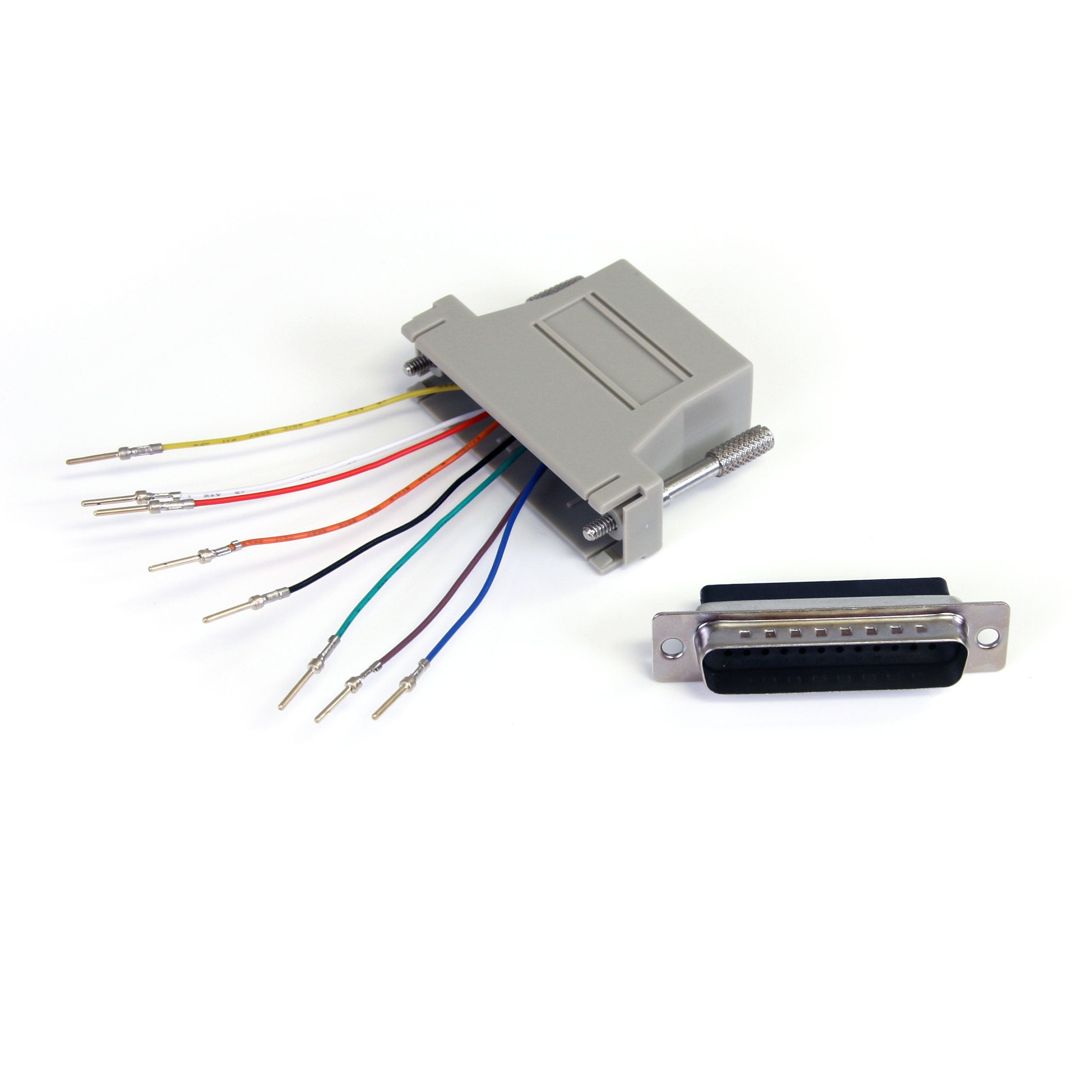 StarTech.com DB25 RJ45 - Adaptateur modulaire DB25 vers RJ45 - Adaptateur série - M/F (GC258MF