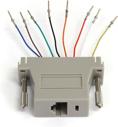 StarTech.com DB25 RJ45 - Adaptateur modulaire DB25 vers RJ45 - Adaptateur série - M/F (GC258MF
