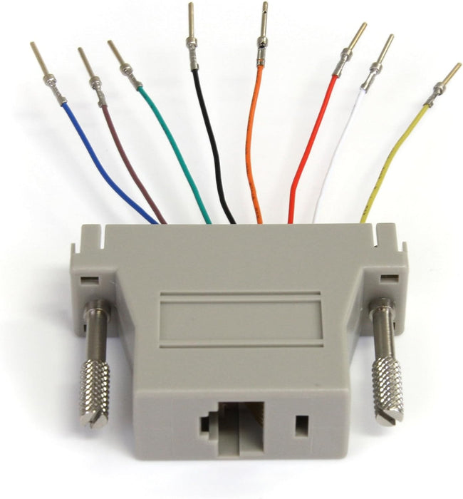 StarTech.com DB25 RJ45 - Adaptateur modulaire DB25 vers RJ45 - Adaptateur série - M/F (GC258MF