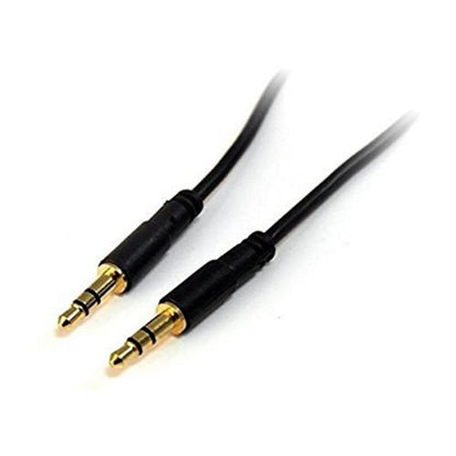 6 Ft Slim 3.5Mm Stereo Audio Cable - M/M