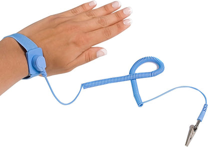 StarTech.com ESD Anti Static Wrist Strap Band with Grounding Wire - AntiStatic Wrist Strap - Anti-static wrist band (SWS100