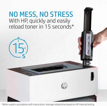 HP W1143A 143A Original Neverstop Toner Reload Kit, Black, Single Pack
