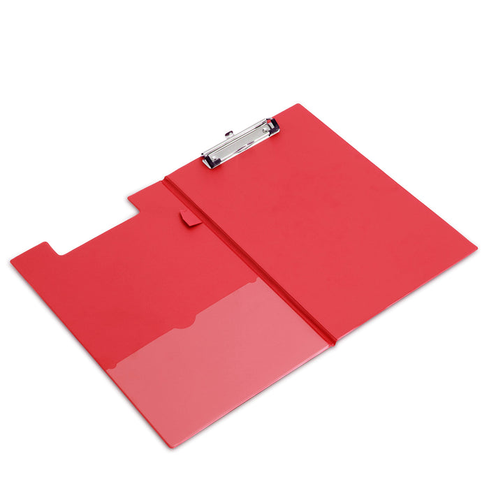 Rapesco VFDDB0R3 A4+ Foldover Clipboard with Film Pocket PVC