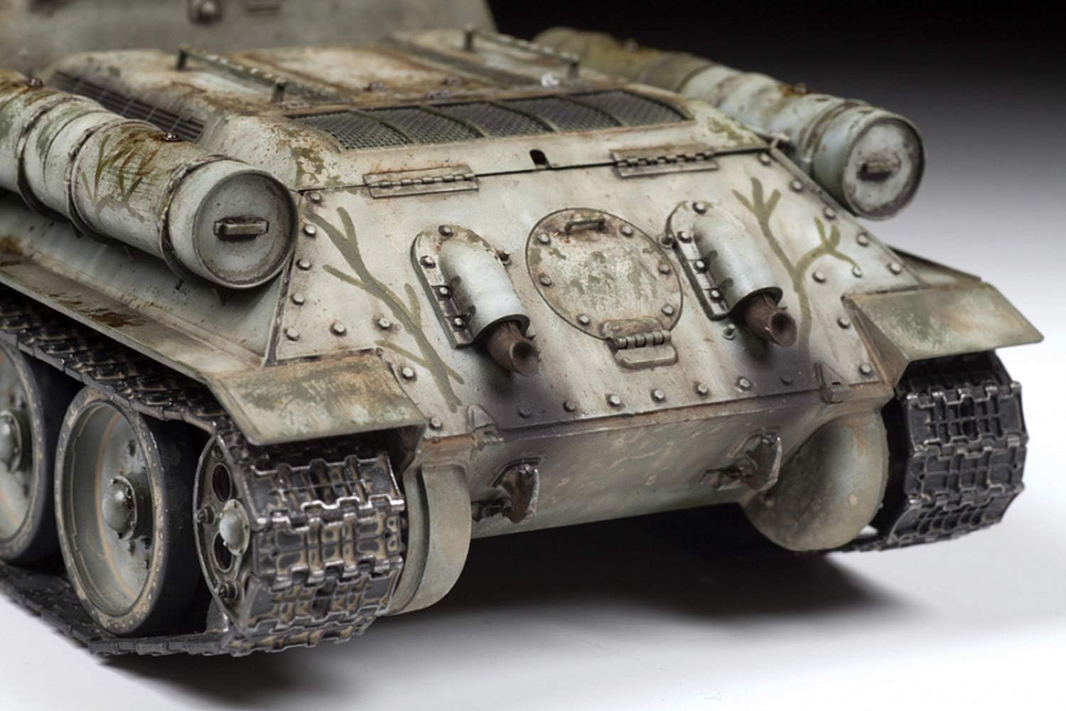 Zvezda 530003691 1:35 SU-122 Sowjet - Maqueta de Coche (Escala 1:35, réplica Detallada
