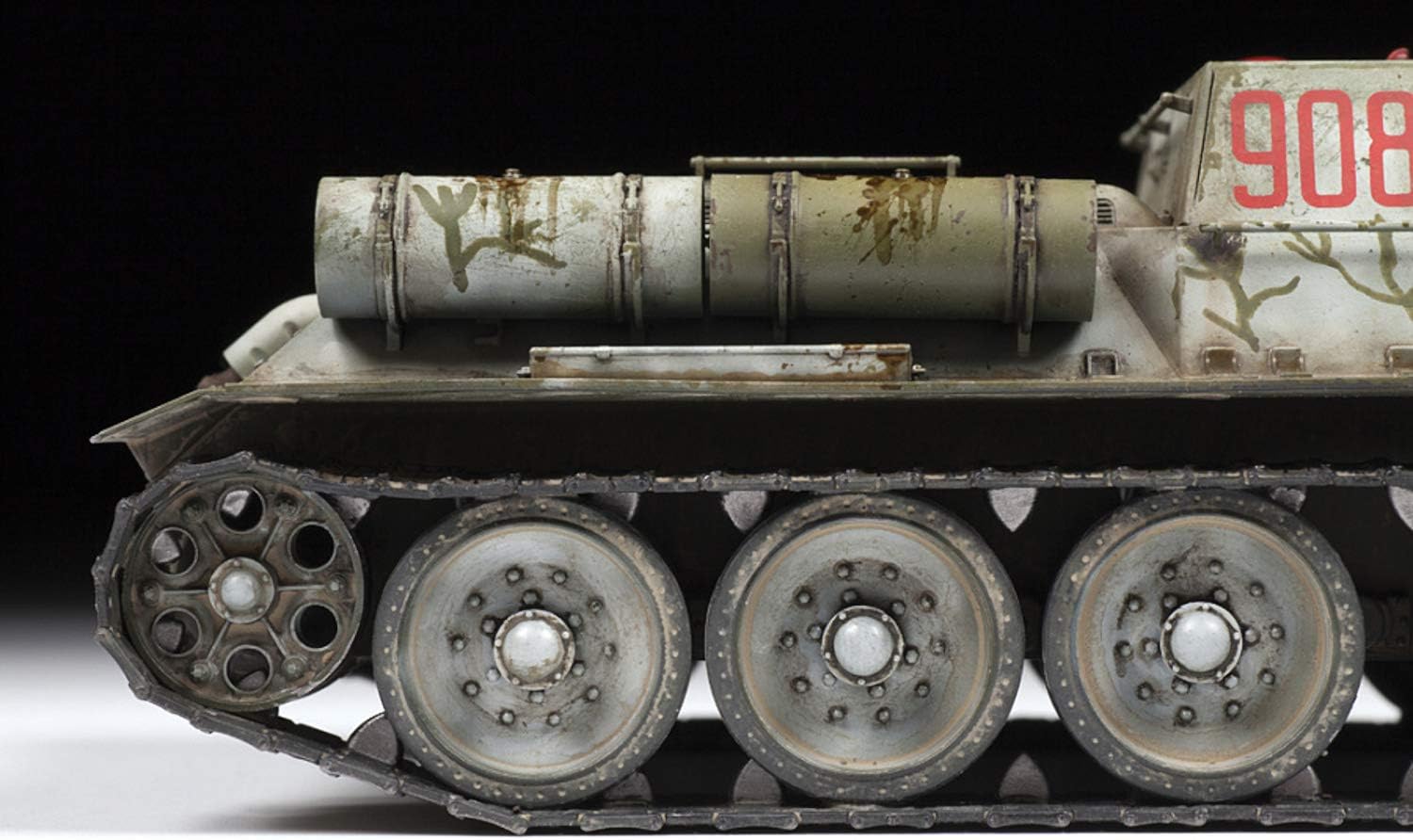 Zvezda 530003691 1:35 SU-122 Sowjet - Maqueta de Coche (Escala 1:35, réplica Detallada