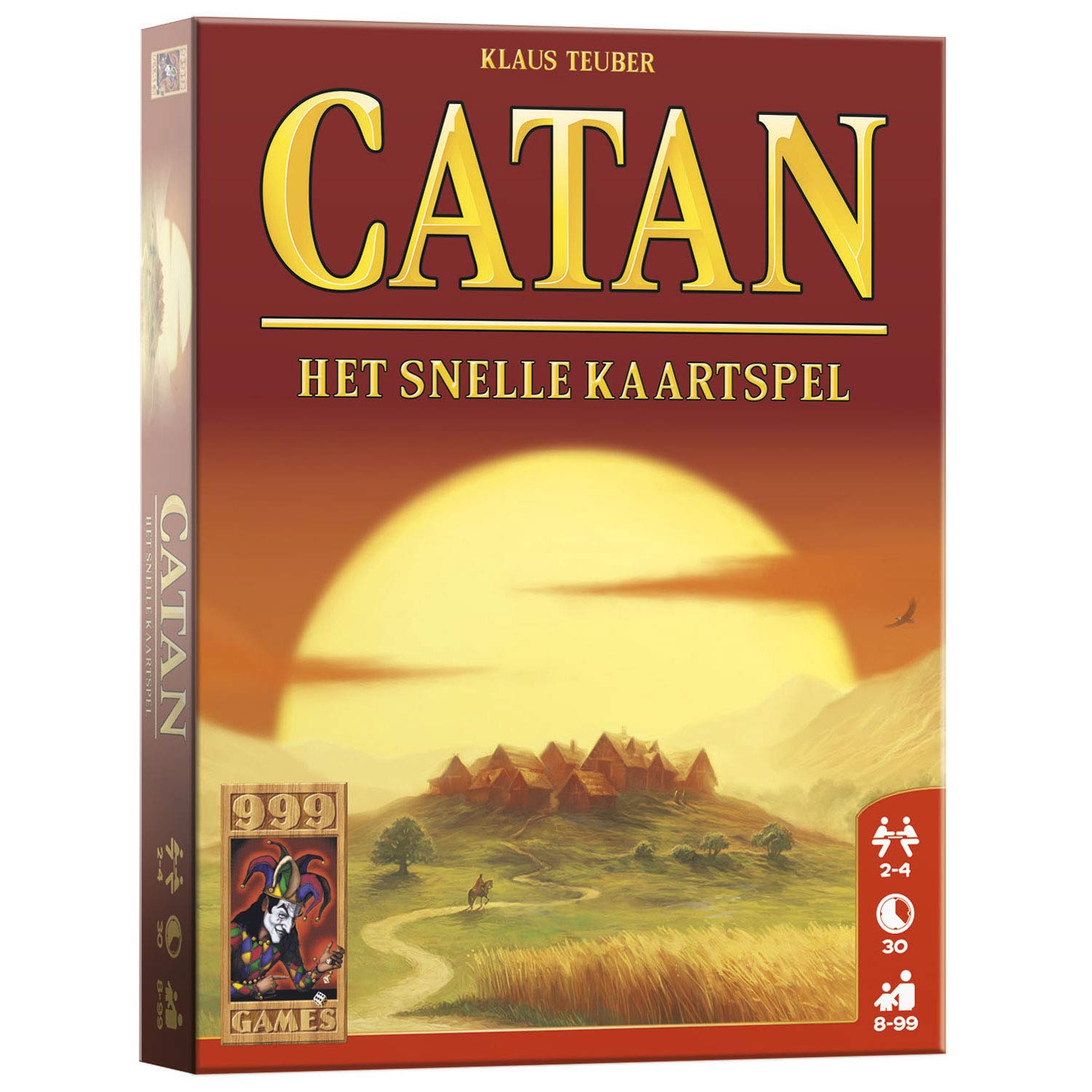 999 Games - Catan: Het snelle Kaartspel Kaartspel - vanaf 8 jaar - Een van de beste spellen van 2011 - Klaus Teuber - voor 2 tot 4 spelers - 999-KOL29