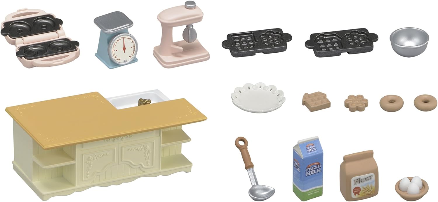 Sylvanian Families 5442 Kitchen Island Playset